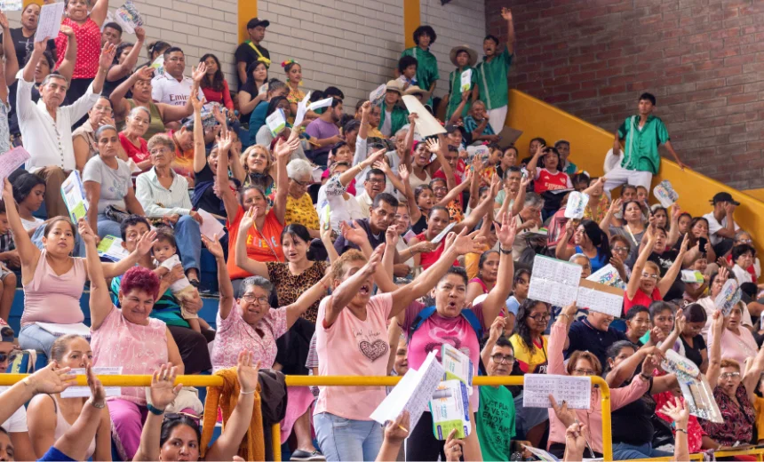 Milagro celebró la vida con un Gran Bingo Familiar
